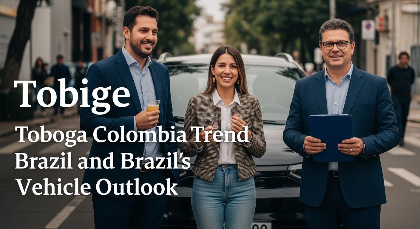 Electric vehicle charging in Brazil with a subtle nod to Toboga Colombia trend in the background.